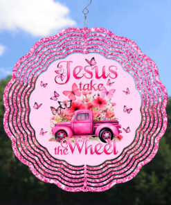 Jesus Take The Wheel Wind Spinner QFNT4190902