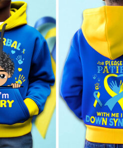 Personalized Down Syndrome Hoodie for Kids NPND4300902