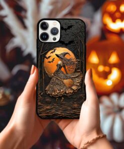 Halloween Witch Print 3D Phone Case QFTD4110901