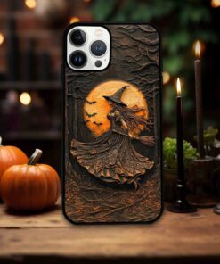 Halloween Witch Print 3D Phone Case QFTD4110902