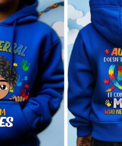 Personalized Autism Hoodie For Kids. Hoodie For Autistic Boys, Autistic Children, Autistic Girls, Autistic Boys MQND4270901