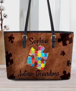 Autism Grandma Leather Bag THHH4221003