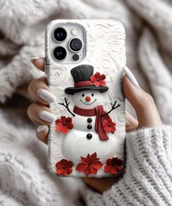 Christmas Snowman Phone Case LCHM4221019