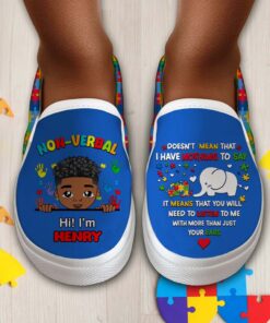 Personalized Autism Children's Pedal Shoes QFLT4231001