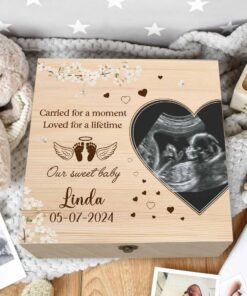Personalized Baby Memorial Wood Box HXPY4180902