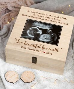 Personalized Baby Memorial Wood Box LYHA4160401