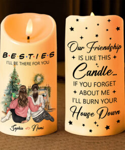 Personalized Friendship led light candle NPNT4231005