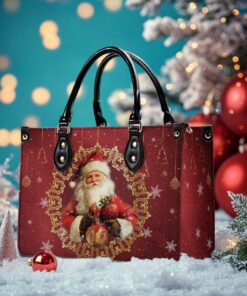 Handbag shoulder bag leather Christmas Holiday for women THLT4311004