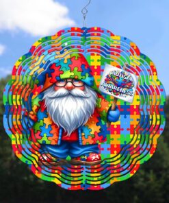 Autism Awareness Wind Spinner LCHM4121004