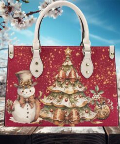 Christmas Leather Handbag LCHM4171002