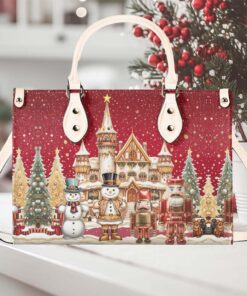 Christmas Leather Handbag LCHM4171005