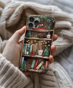 Christmas Bookshelf Phone Case LCHM4211004
