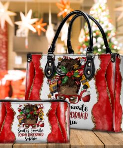 Christmas School Bus Driver Handbag QFHH4211002