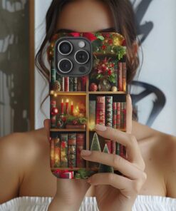 Christmas Bookshelf Phone Case LCUU4281007