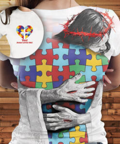 Autism Shirt  Jesus Love Me ! QFLT4301001