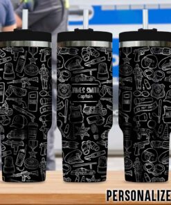 Personalized Police Engraved 40 Oz Tumbler QFTD4111002