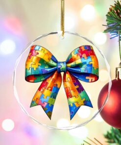 Autism Glass Ornament MQPY4281002