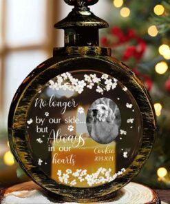 Personalized Photo Pet Memorial Candlelight Lantern Ornament QFHM4261007