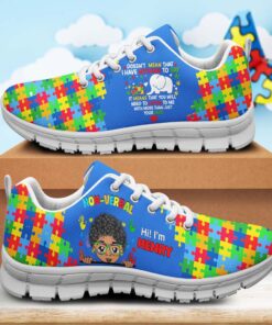 Personalized Autism Shoes For Kids QFHM4141001