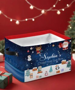 Personalized Christmas Eve Basket NPLT4101003