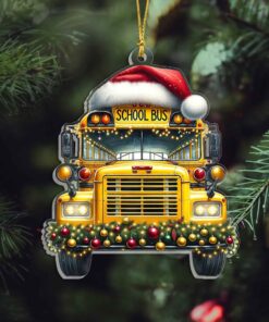 School Bus Driver Acrylic Ornament MQPY4291003
