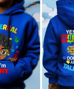 Personalized Autism Hoodie for kids NPND4011002