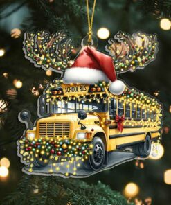 School Bus Driver Acrylic Ornament MQPY4291004