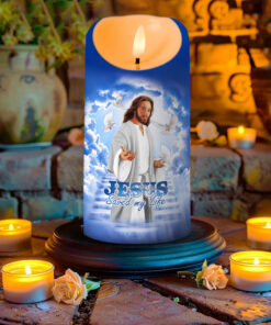 Jesus LED Candle QFTD4301002