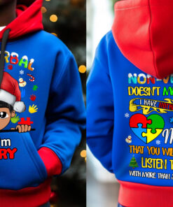 Custom Christmas Shirts For Children With Autism, Christmas Gifts For Children MQNT4151001