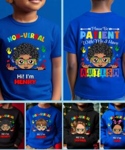 Personalized Autism Hoodie For Kids, Hoodie For Autistic Boys, Autistic Children, Autistic Girls, Autistic Boys, Be Kind Autism Kids QFHM4161005