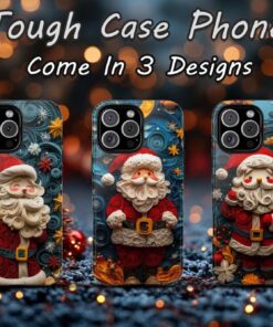 3D inflated Santa Phone Case LCHM4211001