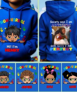Pesonalized autism hoodie LCHM4031001