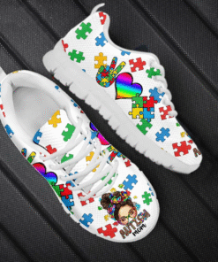 Autism Mom Awareness Fitness Sneakers Shoes MQUU4091002