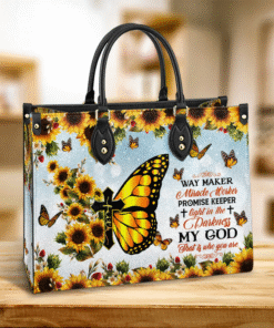 Faith Way Maker Leather Bag - Leather Handbag for Women - Gift for Grandma, Mom. Christmas Gift MQNT4171004