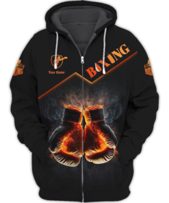 Personalized Burning Boxing Costume Collection for Boxers and Boxing Fans MQNT4311001