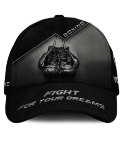 Custom Boxing Classic Cap Boxing Gloves 3D Print Classic Cap Fight For Your Dream MQNT4311004