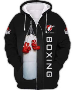 Man Shirt, Custom Name Boxing T-Shirt, Boxing Hoodie Polo Shirt, Gift for Boxing Lover MQND4011105