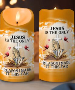 Jesus LED Candle QFTD4301001
