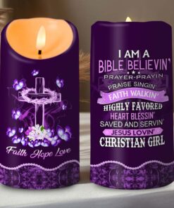Jesus LED Candle QFTD4311004