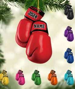Personalized Boxing Acrylic Ornament, Christmas Gift MQNT4251003