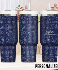 Personalized Optometry 40 Oz engraved tumbler NPHM4061101