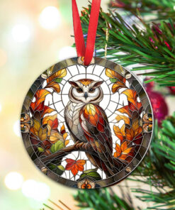 Eternal Wisdom Owl Acrylic Ornament MQHH4061103