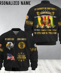 Personalize Vietnam Veteran Bomber Jacket MQUU4151103