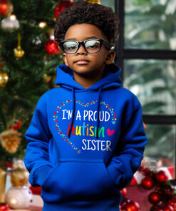 Autism Sister Sweatshirt, Autism Awareness THHA4061102