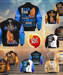Jesus Bomber Jacket, Jesus Gift QFTD4081101
