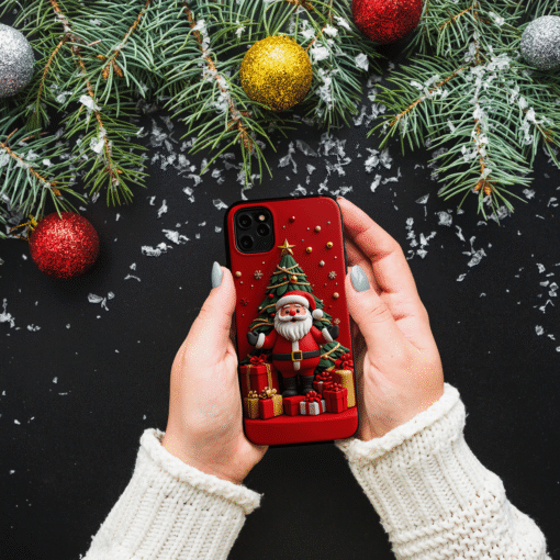 Christmas Cute Santa Claus Phone Cases MQHM4091104 - Image 3