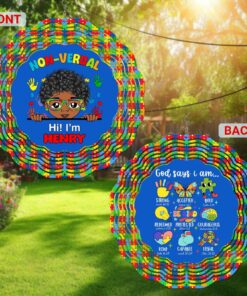 Personalized Autism Wind Spinner QFHM4311202