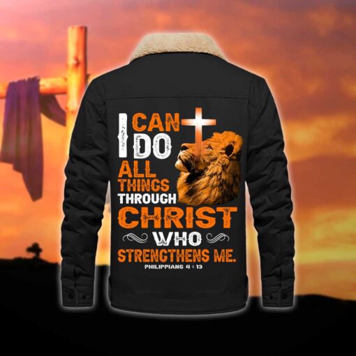 Personalized Jesus Fleece Lined Polyester Jacket UKUU4161203 - Image 3