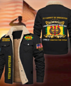 Personalized Vietnam Veteran Polyester Jacket NPLT5130104