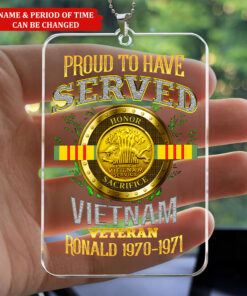Personalized Vietnam Veteran Rear View Mirror Accessory QFNT5210307